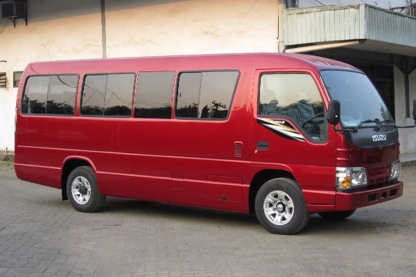 Karoseri Mobil Microbus Minibus Isuzu Elf Microbus Karoseri terbaik Jakarta Tangerang Bekasi Cikarang Bandung Karawang Banten